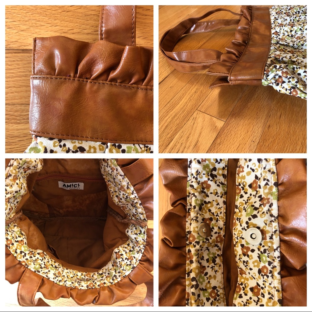 Floral Ruffle Purse - Picture 7 of 10